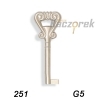 Meblowy 008 - 251 - G5 patyna - klucz surowy